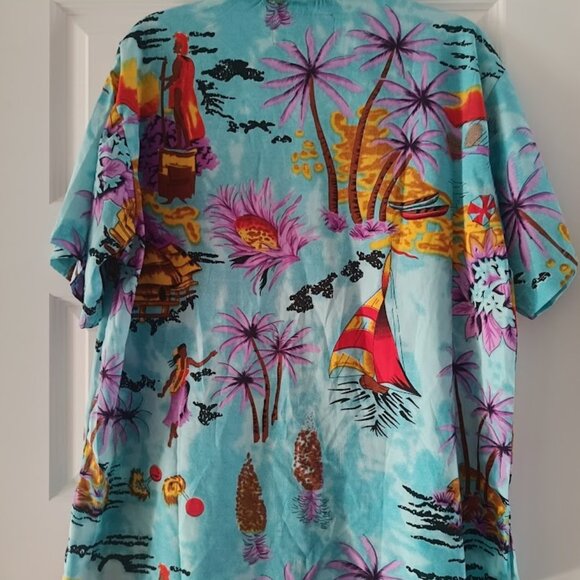 L🌞Lot of 3 Hawaiian Tropical Men's Shirt - Picture 13 of 14
